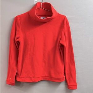 Dudley Stephens Park Slope Bright Red Fleece sz M